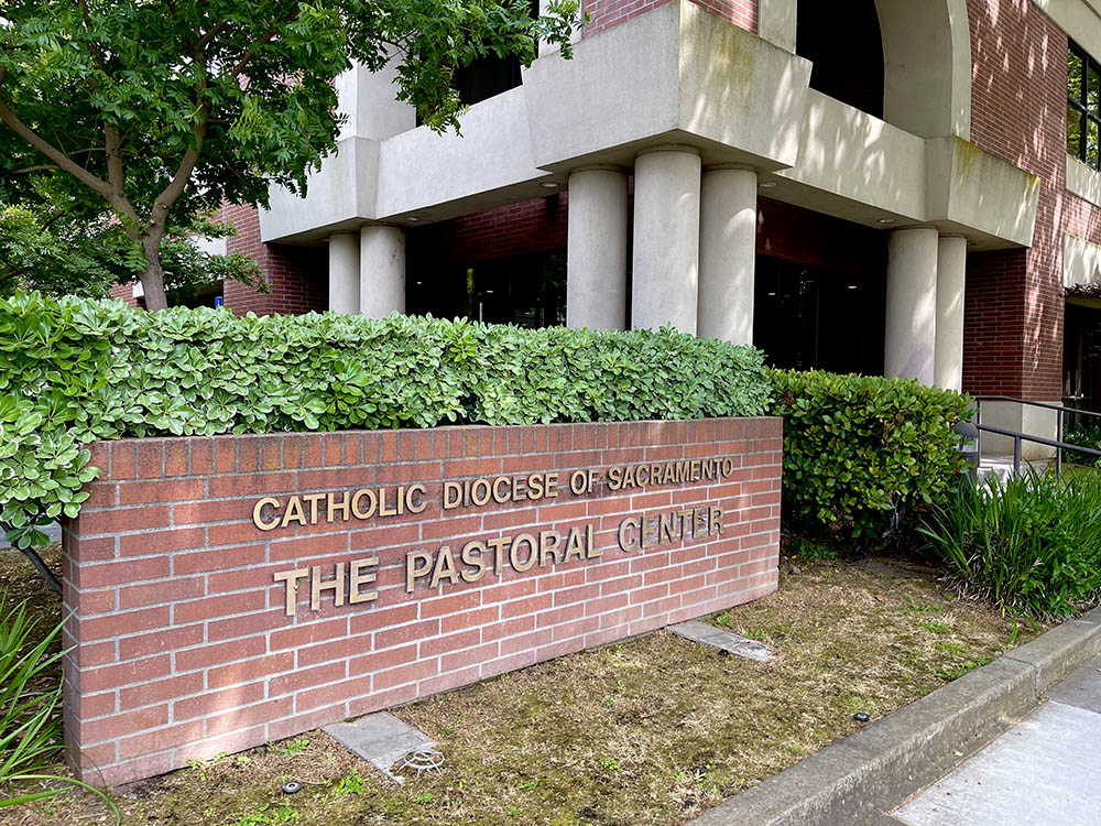 A group of 16 asylum-seekers was dropped off at the Sacramento diocesan pastoral center June 2 after being flown from Texas to California. On June 5, another 20 migrants arrived at Sacramento McClellan Airport. Florida officials said the Gov. Ron DeSantis administration was responsible for sending the two planes as a protest to federal immigration policies. (Courtesy of Sacramento Diocese)