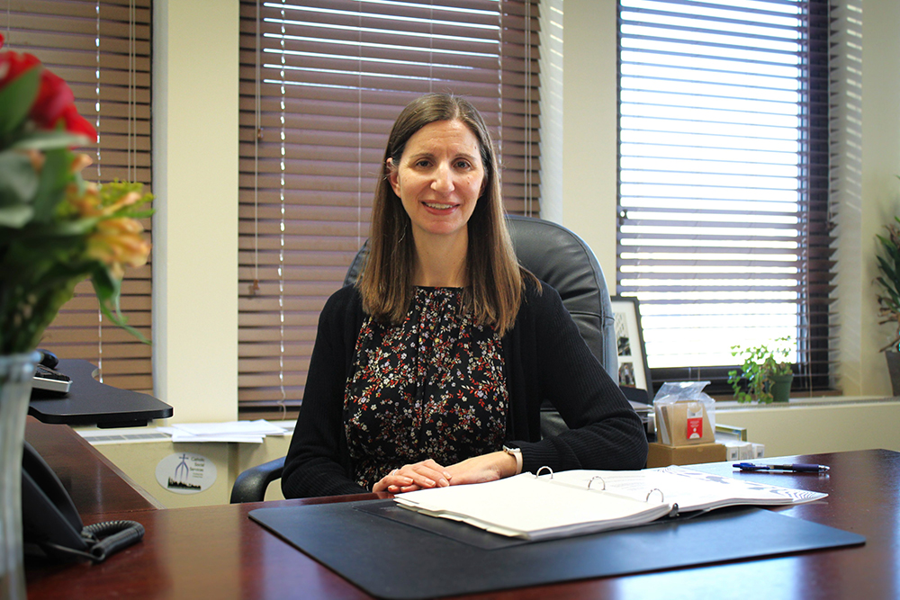 Heather Huot, the first woman to be appointed to lead the Archdiocese of Philadelphia’s Secretariat of Catholic Human Services, is seen in this undated photo. (OSV News/Katie Rogers/Archdiocese of Philadelphia)