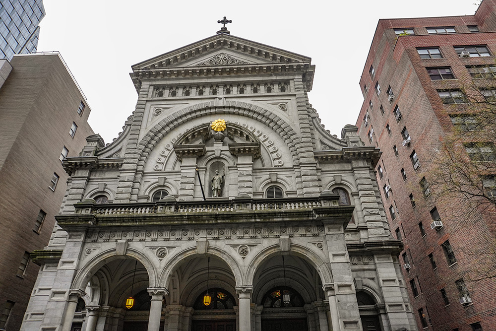 The Church of St. Francis Xavier in Manhattan, New York (NCR photo/Camillo Barone)