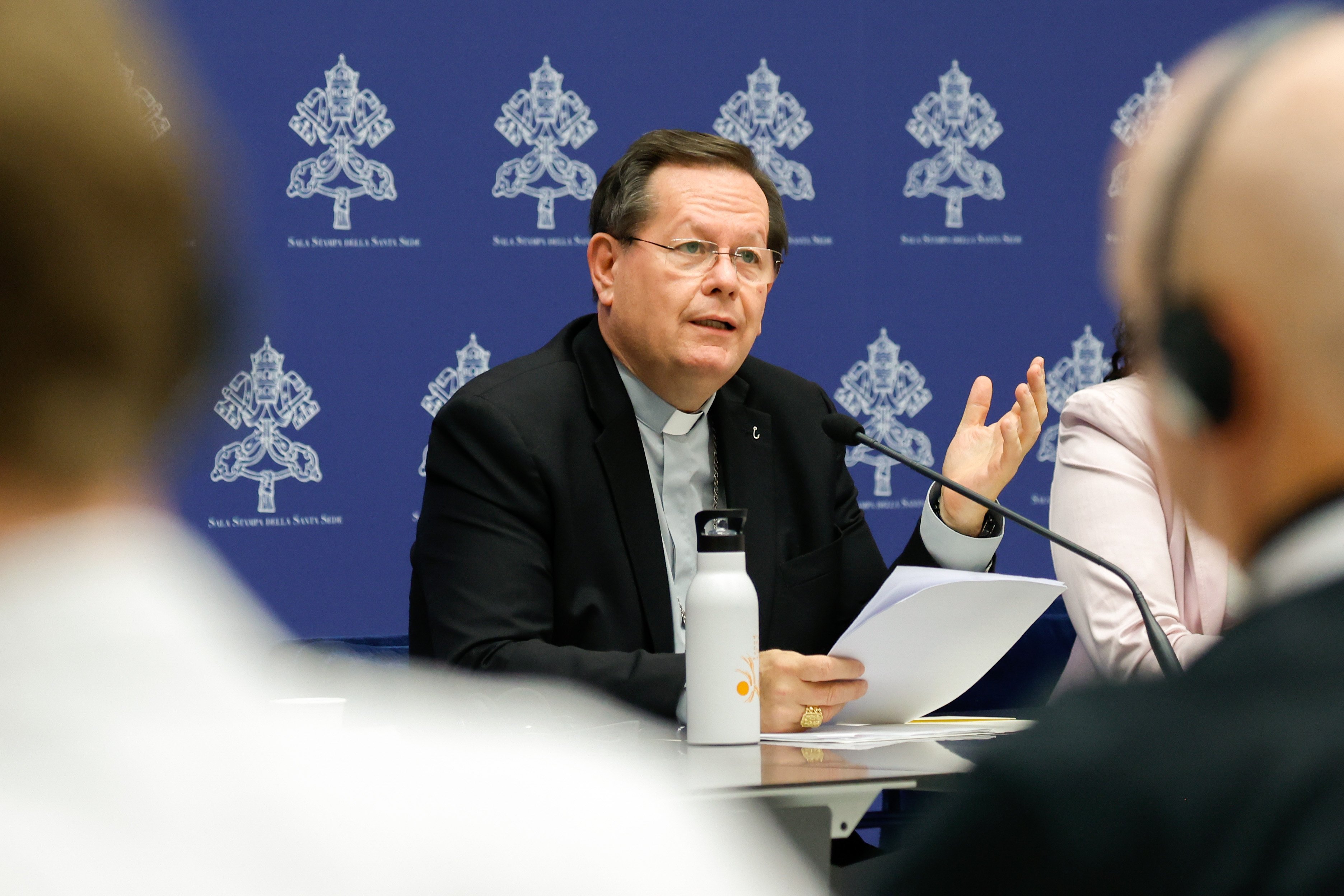 Cardinal Lacroix speaks at panel