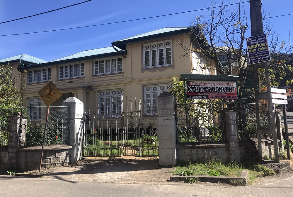 The 96-year-old heritage building of Caritas Convent at Nuwereliya, Sri Lanka, is where Sisters of Charity of Jesus and Mary carry out a project against human trafficking among tea plantation workers. (Thomas Scaria)