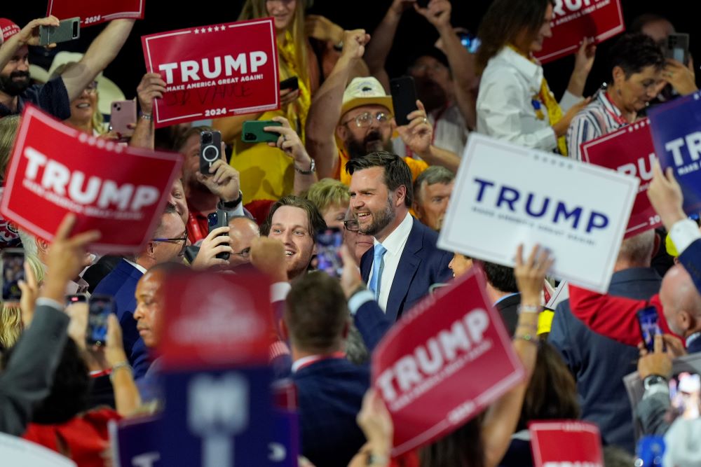 J.D. Vance at GOP convention 