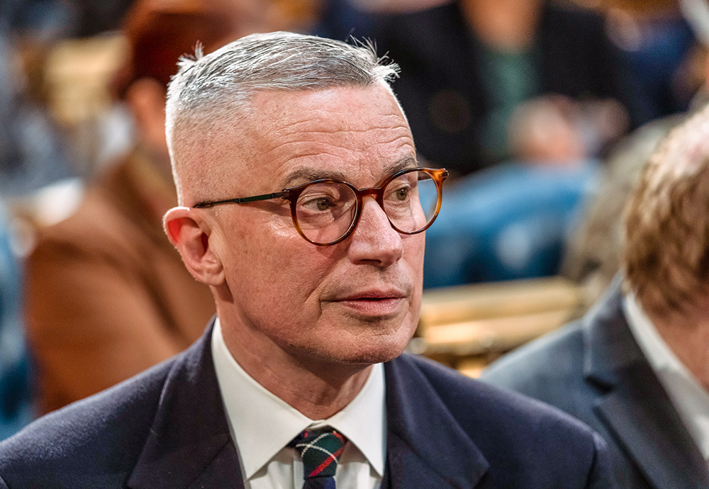 Former New Jersey Gov. Jim McGreevey is seen before current Gov. Phil Murphy delivers his State of the State address to a joint session of the Legislature at the statehouse in Trenton, New Jersey, Jan. 10, 2023. (AP/Matt Rourke)