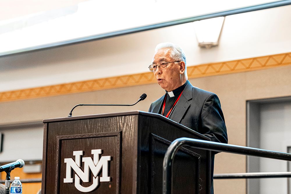 Retired Archbishop Joseph Mitsuaki Takami of Nagasaki 