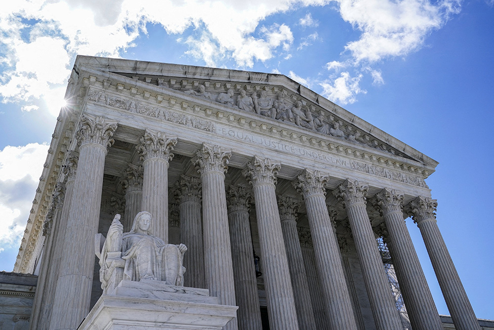 The U.S. Supreme Court building is pictured in Washington June 24. (OSV News/Reuters/Nathan Howard)