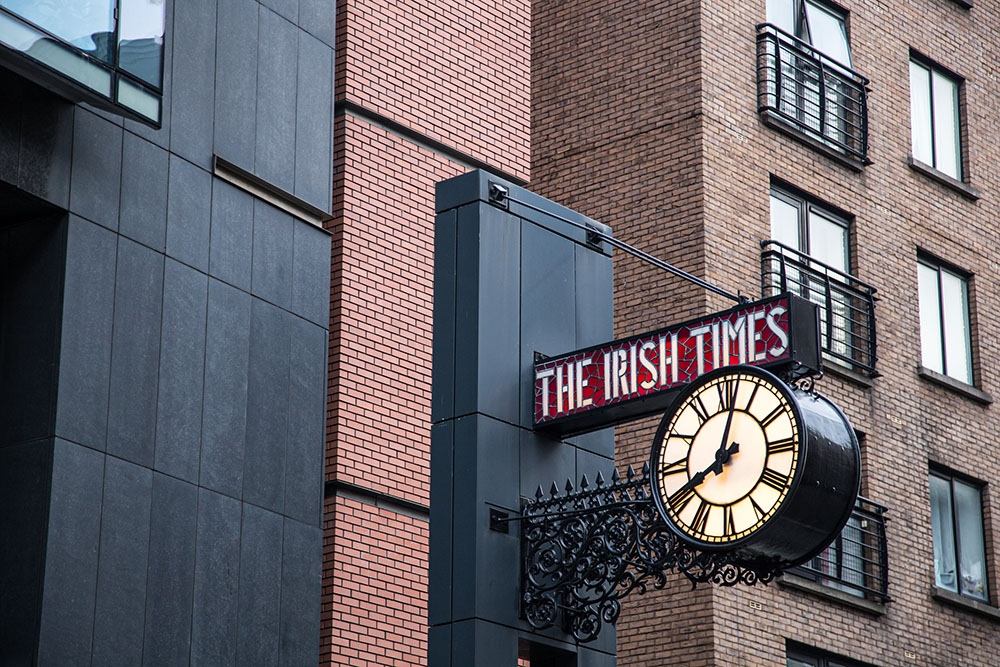 The head office of The Irish Times newspaper in Dublin (Dreamstime/Viorel Dudau)