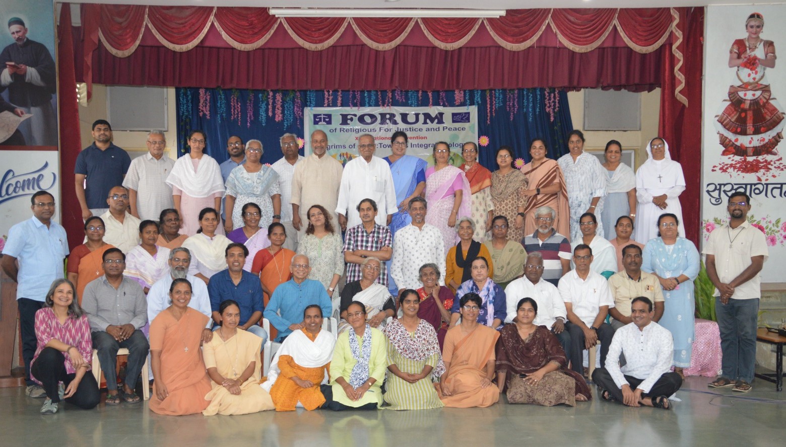 Attendees at the annual assembly of the Forum of Religious for Justice and Peace 