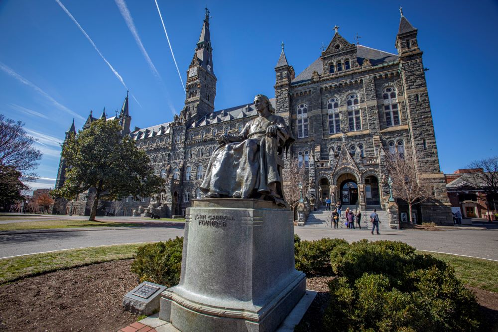 Georgetown main administration building 