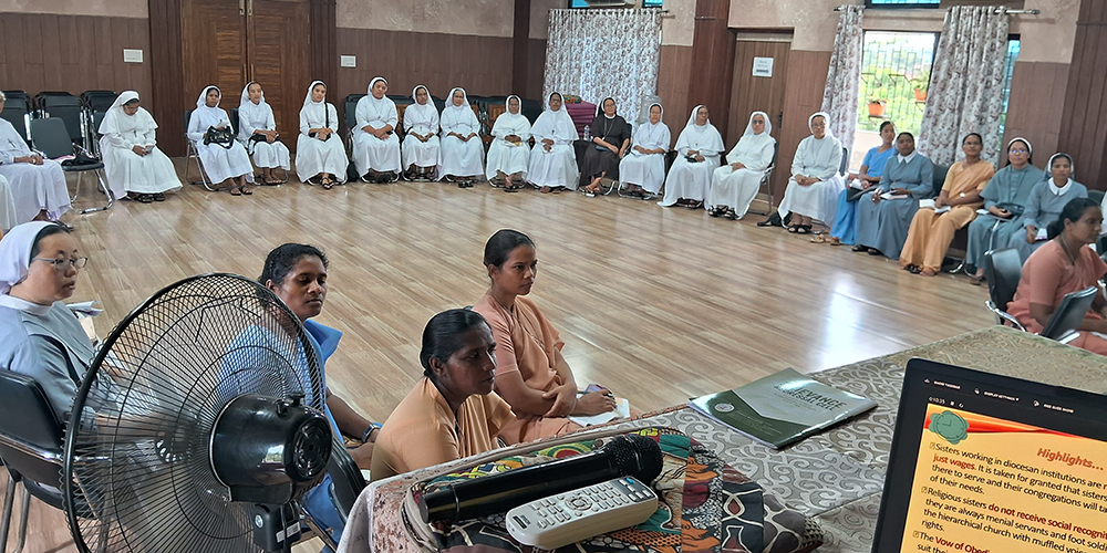 Ongoing formation of sisters, held in mid-November 2024 in Bengaluru, southern India (Courtesy of Molly Mathew)