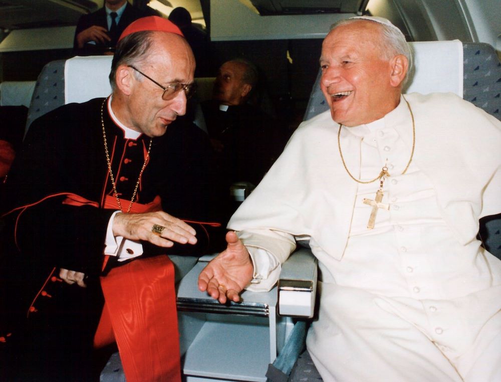 Ruini and John Paul II