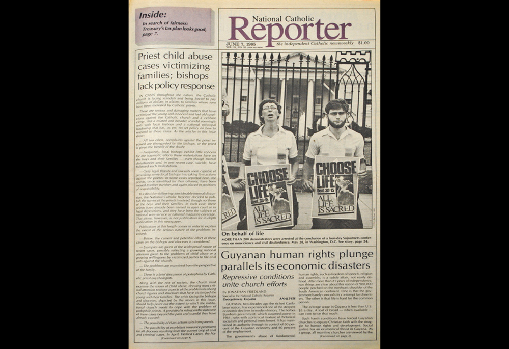 The cover of the June 7, 1985, issue of NCR