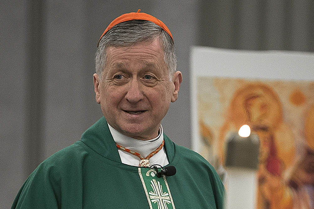 Chicago Cardinal Blase Cupich is seen in January 2020. (CNS/Tyler Orsburn)