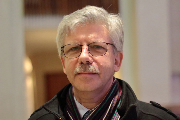 Michel Roy, General Secretary of Caritas Internationalis, is pictured April 6 in Montreal. (CNS/Francois Gloutnay, Presence) 