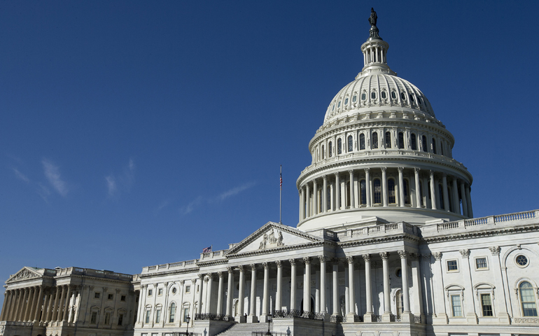 The U.S. Capitol in Washington is seen April 5. (CNS photo/Tyler Orsburn)