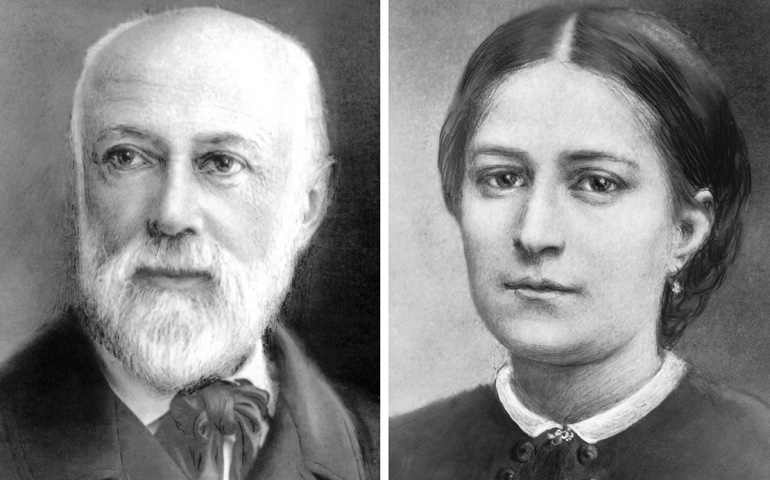 Louis and Marie Zelie Guerin Martin, the parents of St. Therese of Lisieux (CNS/Courtesy of Sanctuary of Lisieux) 