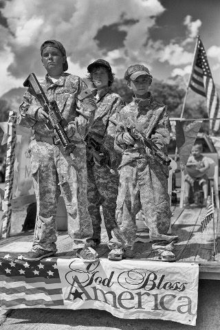 "Fourth of July parade, 2011, Independence, Calif.," by photographer Craig Semetko, from his project "America -- E Pluribus Unum" (©Craig Semetko, 2012)