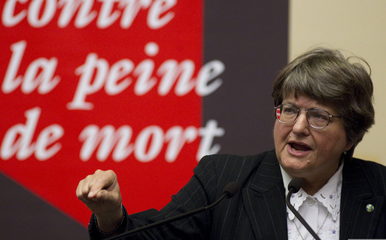 Sr. Helen Prejean in Geneva in 2010 (CNS/EPA/Salvatore Di Nolfi)