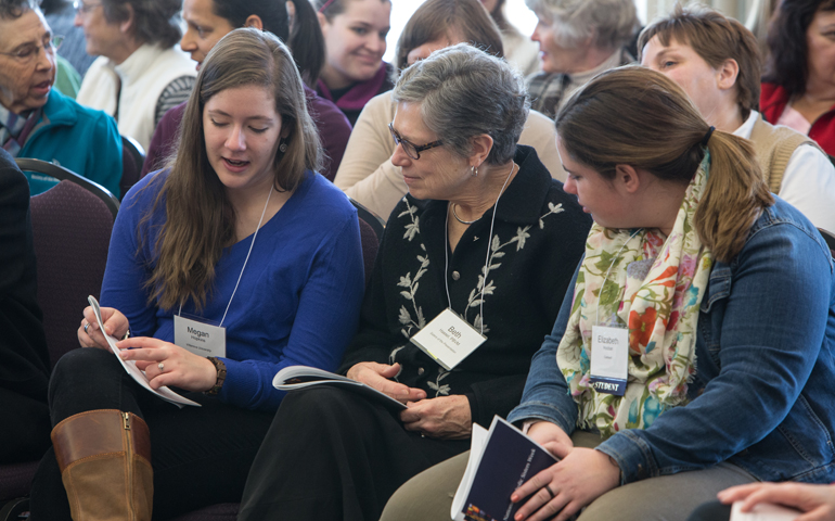 A prayer service at the National Catholic Sisters Week gathering (St. Catherine University/Rebecca Zenefski)