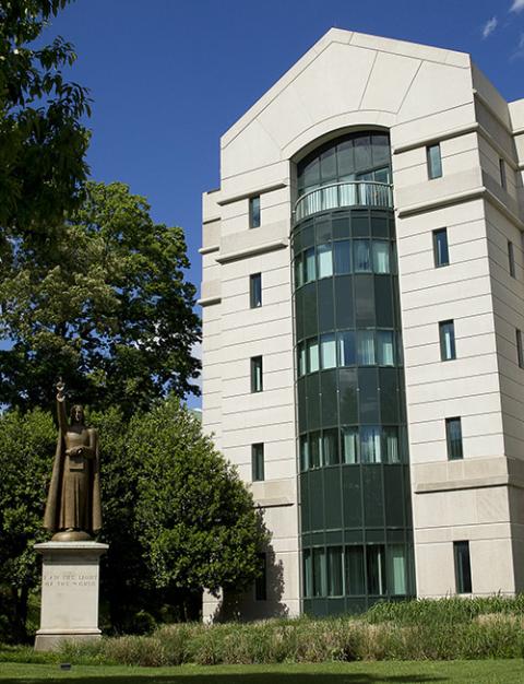 The U.S. Conference of Catholic Bishops building in Washington (CNS/Tyler Orsburn)