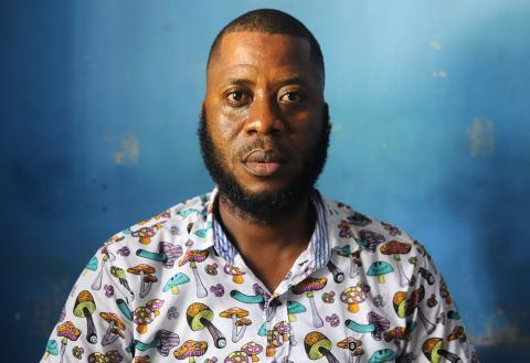 Alieu Jalloh, Waterloo Police spokesperson, works with the church and other stakeholders to fight against sexual violence in Sierra Leone. (GSR photo/Doreen Ajiambo)