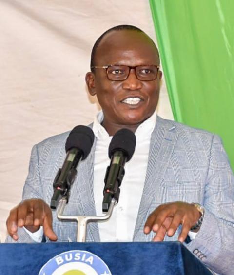 The deputy governor of Busia County, Arthur Papa Odera (Courtesy of Busia County Government)