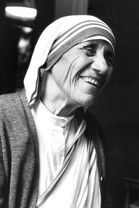 Mother Teresa is pictured during a 1979 visit to Detroit, where she was establishing a convent. (CNS file/Dwight Cendrowski)