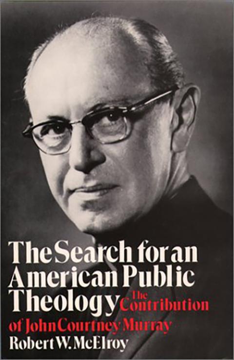 The cover of "The Search for an American Public Theology"