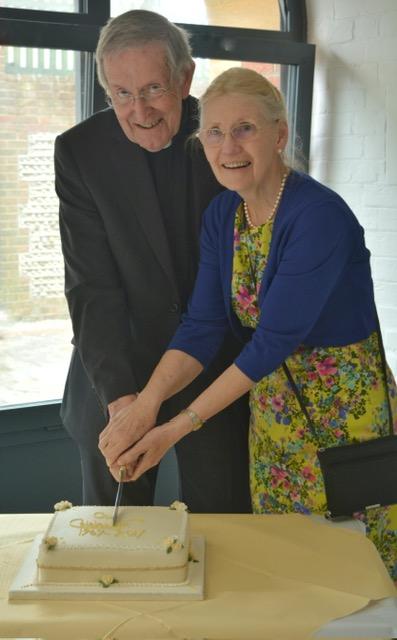 Fr. Peter Johnstone with wife Susan at their golden wedding anniversary (Courtesy of Peter Johnstone)