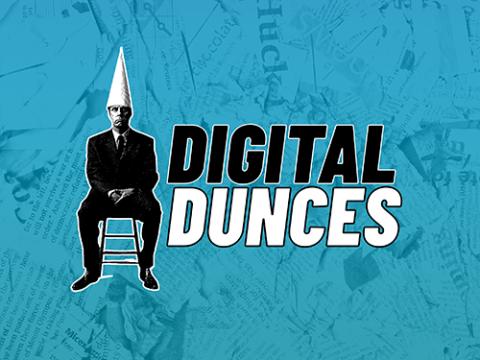 Digital Dunces logo (NCR graphic/Angie Von Slaughter)