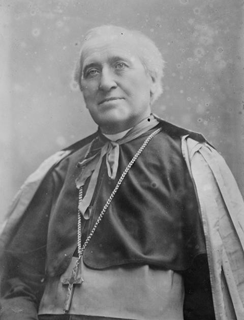 Archbishop John Ireland of St. Paul, Minnesota, in an undated photo (Library of Congress/George Grantham Bain Collection)