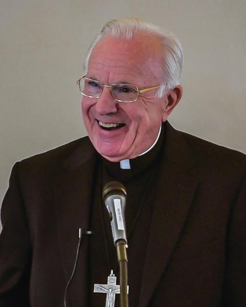 Retired Bishop Robert Brom of San Diego is seen in this 2015 photo. Bishop Brom, who retired in 2013, died May 9, 2022, at age 83. (CNS/Courtesy of Faith in Marketing/Thom Hiatt)