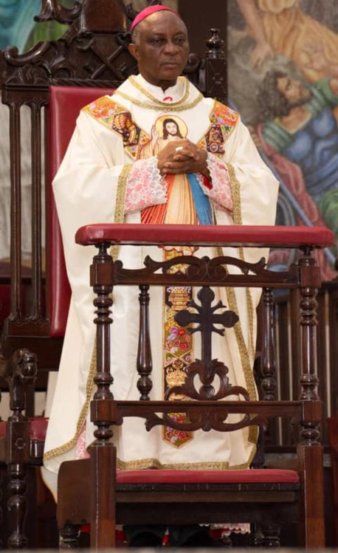 Archbishop Alfred Martins of Lagos, Nigeria (Courtesy of Lagos Archdiocese)