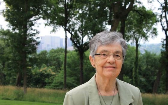 Sr. Ramona Miller, president and congregational minister of the Sisters of St. Francis of Rochester, Minnesota (NCR/Brian Roewe)