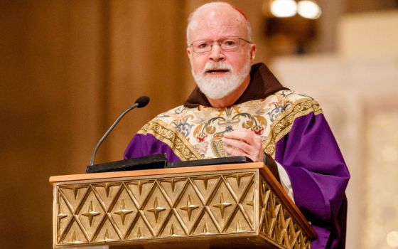 Boston Cardinal Seán P. O'Malley, president of the Pontifical Commission for the Protection of Minors, delivers the homily during the closing Mass of the National Prayer Vigil for Life Jan. 21, 2020