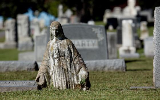 St. Mary Parish's cemetery in Alexandria, Va., is seen in this 2017 file photo. (CNS photo/Tyler Orsburn)