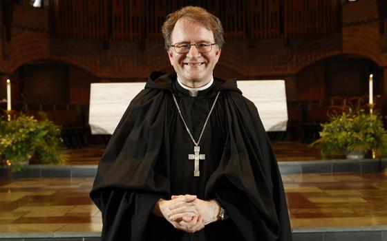 Benedictine Abbot Isaac Murphy was elected the sixth abbot of St. Anselm Abbey in Manchester, New Hampshire, on June 17. Murphy entered the monastery in 1992. (Courtesy of Leah LaRiccia)