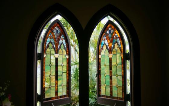 Stained glass windows