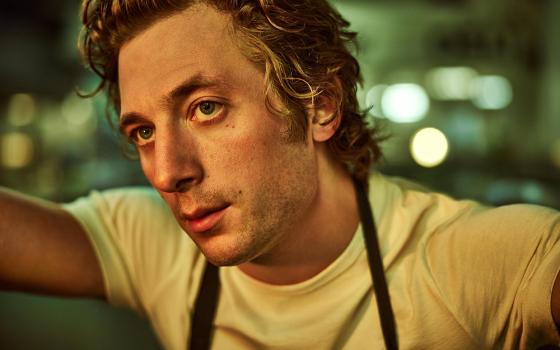 Jeremy Allen White as The Bear's head chef, Carmen Berzatto, in the FX series "The Bear" (Hulu)