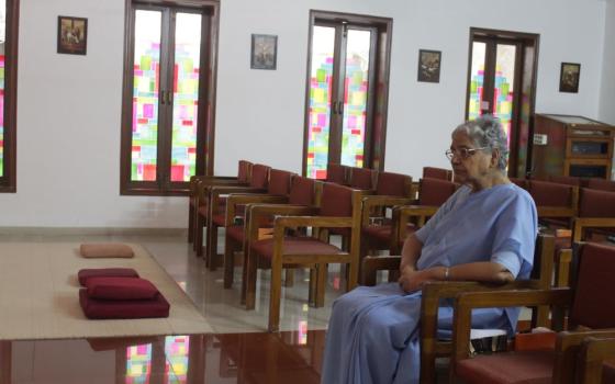 Sr. Marion Chemmanoor, 90, spends her time in prayer, now the core mission of her life. A teacher by profession, she played a crucial role in the growth of her congregation in India and was instrumental in establishing mission houses throughout the country. (Courtesy of Tessy Jacob)