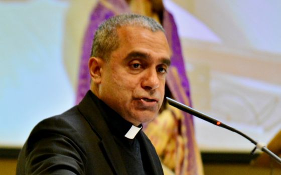 Msgr. Anthony Figueiredo in 2017 (CNS/The Michigan Catholic/Mike Stechschulte)