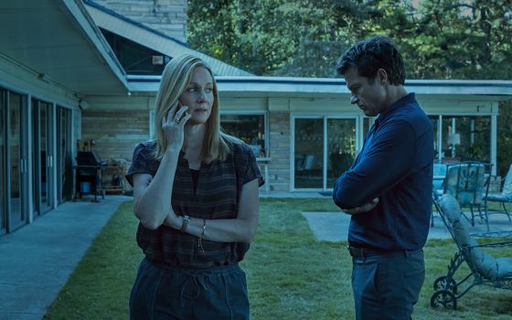 Laura Linney as Wendy Byrde and Jason Bateman as Marty Byrde in Season Three of "Ozark" (Courtesy of Netflix © 2020)