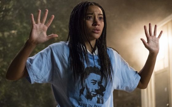 Amandla Stenberg as Starr Carter in "The Hate U Give" (Erika Doss)